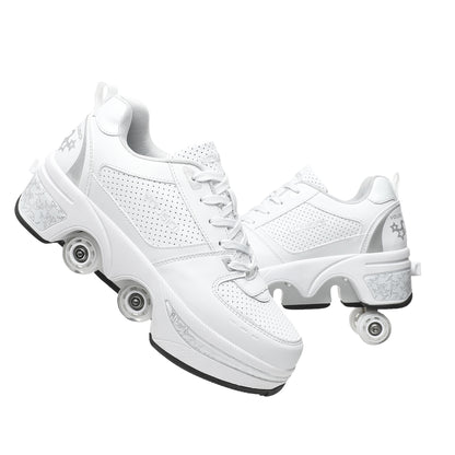 Four Wheel Rampage Shoes Seven Color Atmosphere Breathing Light