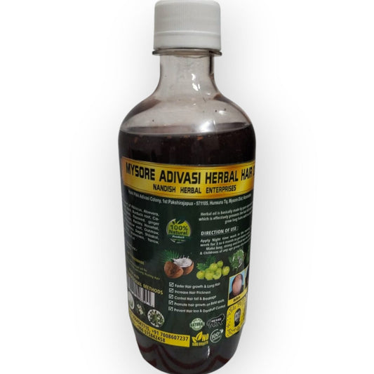 Adivasi Hair Oil is a 500.ML Bottel