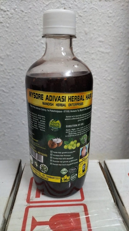 Adivasi Hair Oil is a 500.ML Bottel