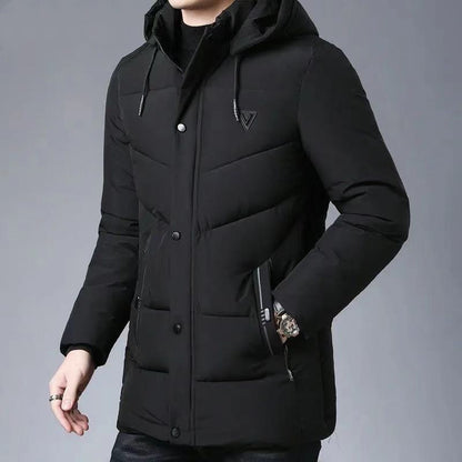 Middle-aged And Elderly Down Cotton-padded Coat