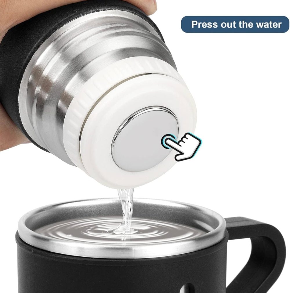 Home vacuum flask set hot 🔥 and cold water 💦 Thermos bottle 12.hr working cold 🥶 and hot 🔥 bottle - Image 4